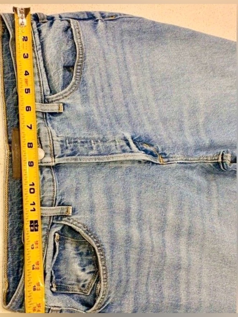 Joe’s Jeans Relaxed Straight Leg Button Fly Stretch Jeans Women’s 30x32 EUC - Picture 12 of 14